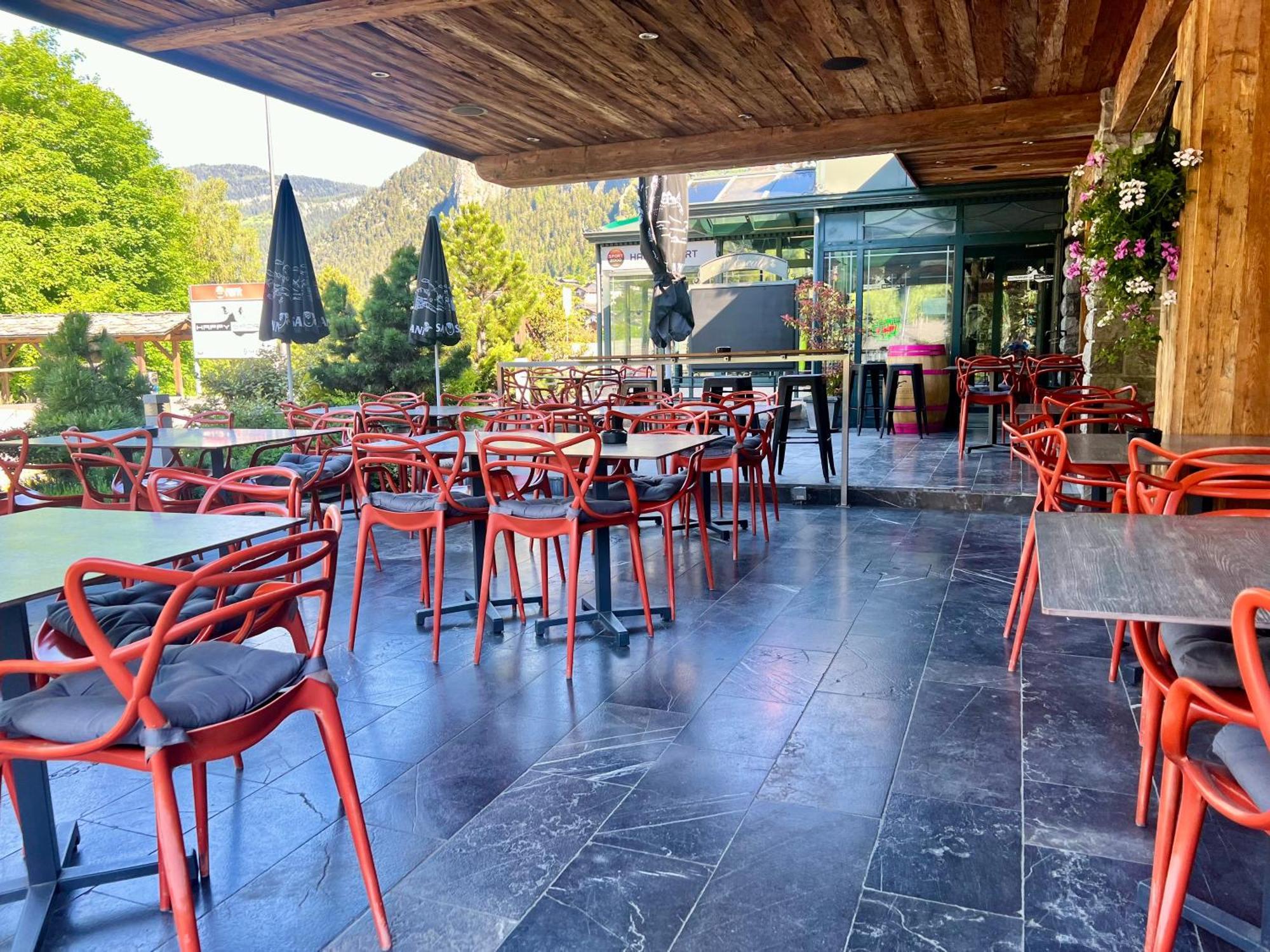 Hotel L'Escale Le Châble Extérieur photo
